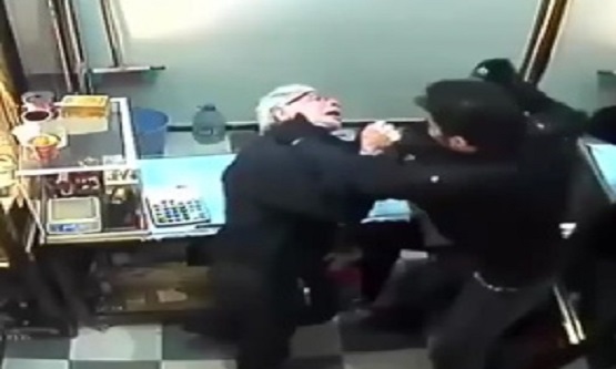 Elderly Store Owner Fights off Robber with a Knife and Wins Epically 