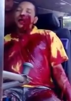 Sad Moment Bus Driver is Shot in the Head 