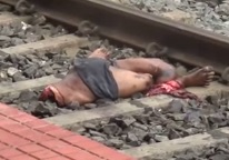 Man Ripped in Pieces in train Accident
