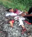 Man Cries Over Dead Wife Killed by Train