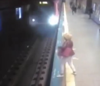 Calm Girl Commits Suicide by Train