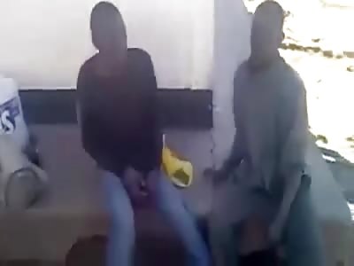 JUSTICE: Thieves Forced to Beat Each Other 
