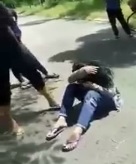 Girl Forced to Kiss the Feet of Bully after being Beaten
