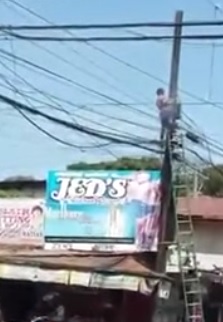 Installing CCTV Burned to Death by Electrocution