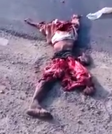 Dude Crushed and Flattened in Accident