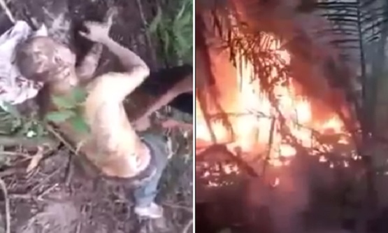 Dude Thrown From Burning Plane Crash in Total Agony but Alive