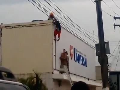 Rescue of Suicidal Man Goes Wrong