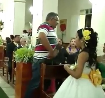 Crazy Man Invades Wedding and Shoots Guests