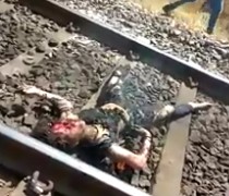 Girl Still Burning After Suicide on the Train Lines
