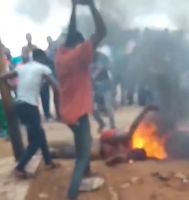 Man Brutally Beaten with Stick and Rocks and Burned to Death