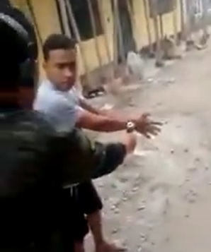 Thief Shot Through the Hands for Stealing a Phone in Peru