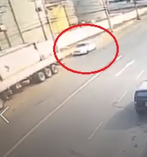 Dude Drives Directly into Back of Parked Semi Truck. (with Aftermath)