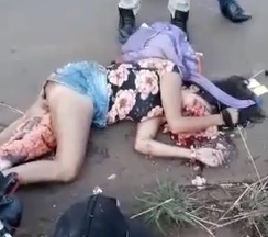 Pretty Girl Dead From Motorcycle Accident .. Horrific Aftermath.