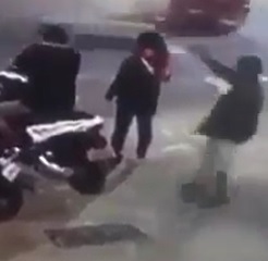 Assassin Walks Up and Murders Couple on Sidewalk with Two Head Shots