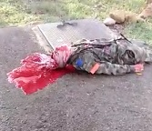 Disturbing Suicide Aftermath .. Solider Blew His Own Brains Out