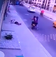 Motorcycle Assassination of Pedestrian 