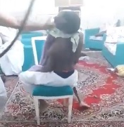 Tied to a Chair and Beaten by a Beer Belly Bloated Man