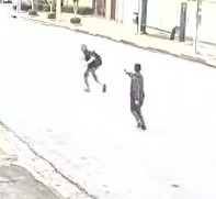 Assassin Runs Down Slow Victim on the Street