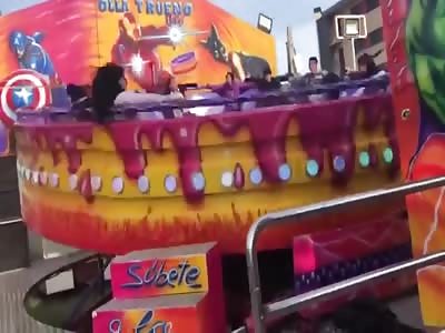 Woman Ejected from Carnival Ride