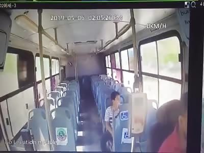Kid Coming off Bus Doesn't Look Both Ways