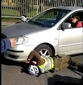 2 Chilean Policemen Run-over (CCTV & aftermath)