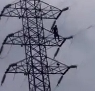 Suicide by Powerlines or Fall or Both?