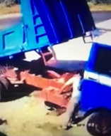 WTF... Dudes Head Crushed at Work by Dump Truck