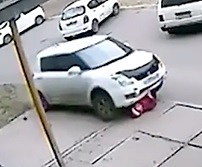 Bizarre Hit & Run... Passenger Gets Out to Go Home