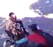 Scumbag KOs Old Man in Wheelchair.