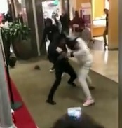 Savages Fight at Florida Mall Next to Santa