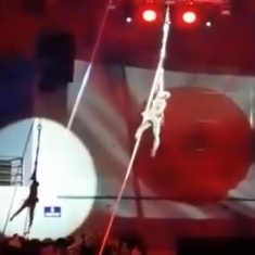 Circus Gymnast Has Bone Crushing Failure