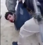 Scared Looking Dude Dragged to His Execution 
