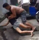 Dude Beats, Punches, Chokes and Body Slams his Wife