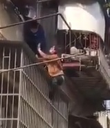 Woman Infected with Corona in China Pushed Out of Window.