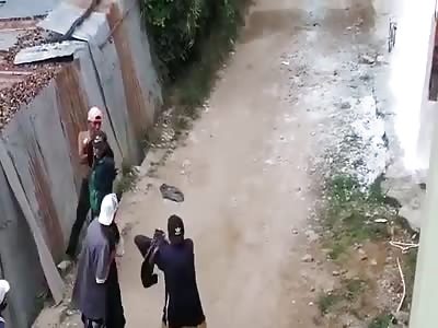 Stabbing , Colombia.