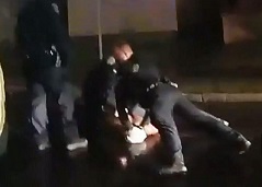 Rochester NY Police Suffocate Man with Spit Bag.