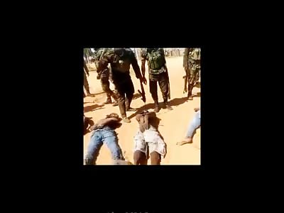 Mozambique Government Forces Beating and Abusing Alleged Thieves.