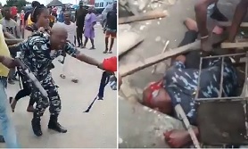 Cop Caught and Lynched by Angry Mob...