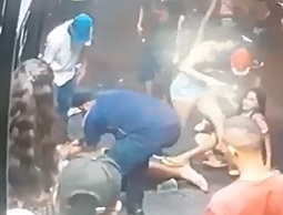 Man Left with Fractured Skull after Getting Jumped in Brazil.