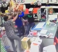 Store Owner Hacked up with a Sword.