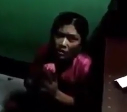 Scared Woman Flogged In Police Custody