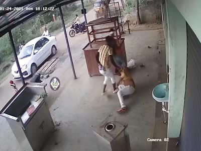 Man Attacked Brutally by Three Men Over Money Dispute.