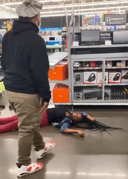 Girl Gets Stomped the Fuck Out.
