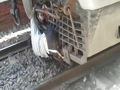 Suicidal man is stuck on the train