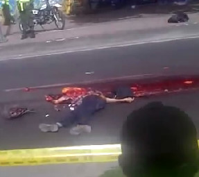 Motorcyclist Man Completely Ripped To Pieces  In Accident    