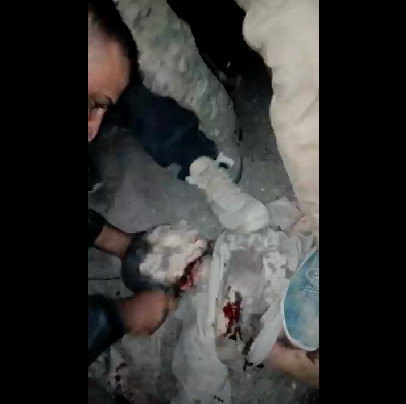 Kid Daesh Member Was Killed and had His body Mutilated