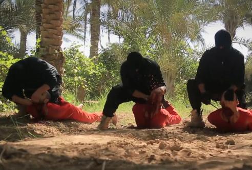 ISIS Execution Video from Wilayat al-Furat Brutal Beheadings