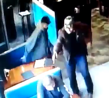 Police man Shot Multiple Times in the Head by Hitman inside restaurant
