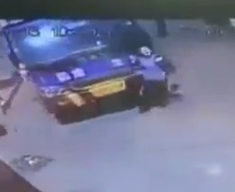 Moment When Woman Gets Horribly Crushed by Truck