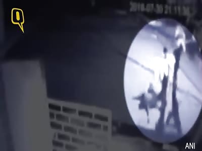 CCTV FOOTAGE SHOWS MURDER IN PROGRESS
